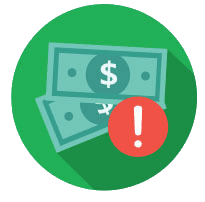 Money Warning Icon