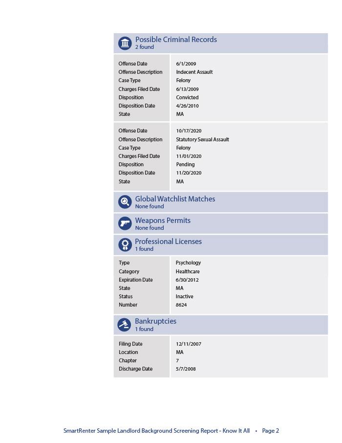 know it all sample report p2